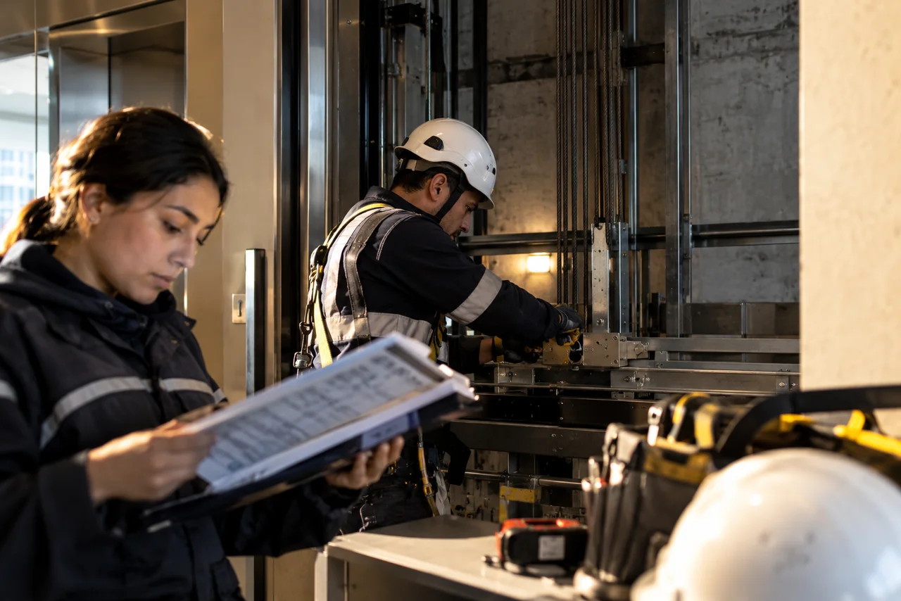 Training · Mantenedor Preventivo de Ascensores y Montacargas